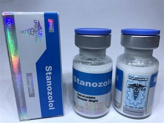 Farmaceutyczny Laser PET Stanozolol Suspension Serum 10 ml Etykiety na fiolki